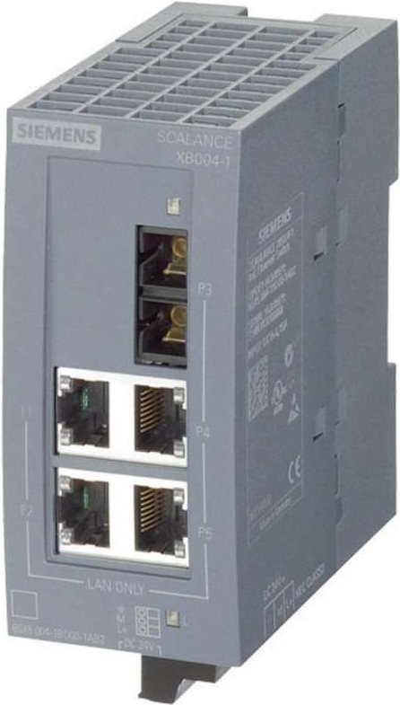 Siemens Scalance XB004-1LD 4xRJ45.1xSC 6GK5004-1BF0 - Switch - Glasfaser (LWL) (6GK5004-1BF00-1AB2) von Siemens