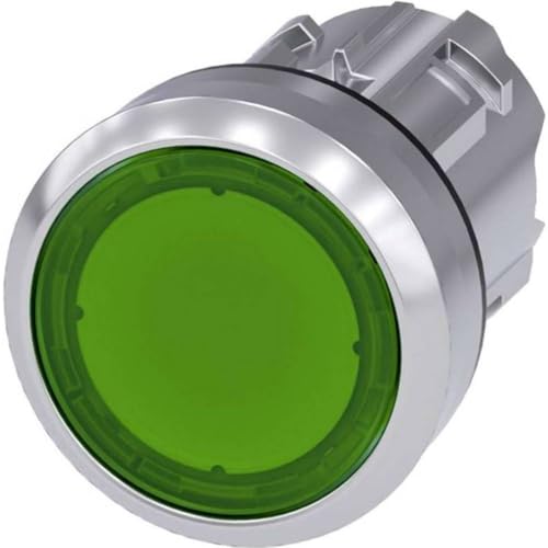 Siemens Sirius ATC Push Button 22 MM RUND Metallic/A Bright Green Button Unterputz Siemens Sirius ATC Push Button 22 MM RUND Metallic/A Bright Green Button Unterputz von SIEMENS