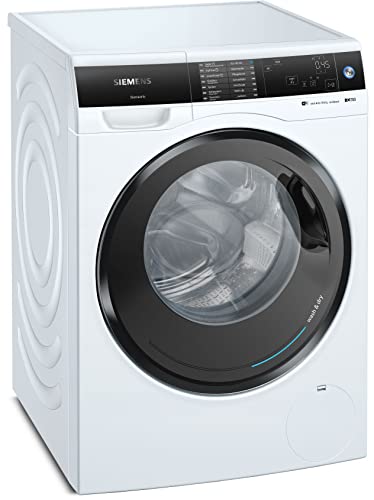 Siemens WD14U513 Waschtrockner iQ700, Frontlader mit 10/6kg Fassungsvermögen, 1400 UpM, HomeConnect, smartFinish, autoDry, speedPack XL, Weiß, 60cm von Siemens