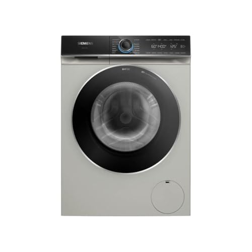 Siemens WG44B20X40 Waschmaschine iQ700, Frontlader mit 9kg Fassungsvermögen, 1400 UpM, speedPack XL, Home Connect, Anti Flecken System, LED-Display, Silber-inox, 60cm Siemens WG44B20X40 Waschmaschine iQ700, Frontlader mit 9kg Fassungsvermögen, 1400 UpM, speedPack XL, Home Connect, Anti Flecken System, LED-Display, Silber-inox, 60cm von SIEMENS