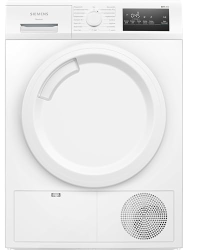 Siemens WT43N203, iQ300, Kondensations-Trockner 8 kg, speedPack - Zeit sparen, autoDry - schonendes und präzises Trocknen, Outdoor-Programm, easyClean-Filter Siemens WT43N203, iQ300, Kondensations-Trockner 8 kg, speedPack - Zeit sparen, autoDry - schonendes und präzises Trocknen, Outdoor-Programm, easyClean-Filter von SIEMENS
