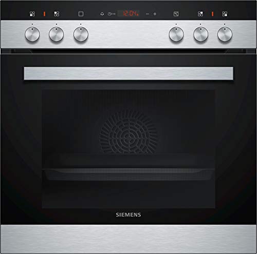 Siemens HE113FBS2 iQ100 Einbauherd, 59,4 cm breit, Schnellaufheizung, cookControl10 - Automatikprogramme, 3D Heißluft für exzellente Ergebnisse von SIEMENS