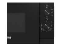 Siemens iQ300 FF020LMB2, Über den Bereich, Solo-Mikrowelle, 20 l, 800 W, Drehregler, Schwarz von Siemens