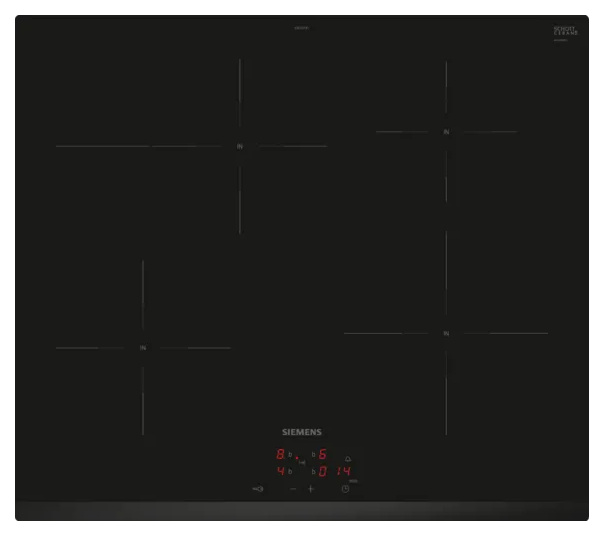 Siemens iQ300 Induktionskochfeld 60 cm EI631CFB1E, herdgesteuert, Schwarz Siemens iQ300 Induktionskochfeld 60 cm EI631CFB1E, herdgesteuert, Schwarz von Siemens