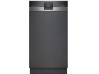 Siemens iQ300 SR53ES24KE, Halb integriert, Single (45 cm breit), Schwarz, Edelstahl, Berührung, 1,75 m, 1,65 m von Siemens