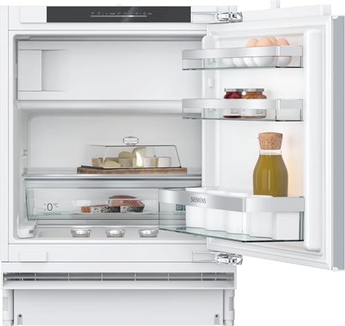 Siemens iQ500, Unterbau-Kühlschrank mit Gefrierfach, 82 x 60 cm, Flachscharnier mit Softeinzug, KU22LADD0 von Siemens