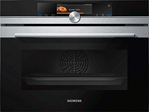 Siemens iQ700 CS658GRS7 Elektrobackofen, 47 L, schwarz, rostfreier Edelstahl A+ von Siemens