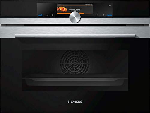 Siemens iQ700 CS658GRS7 Elektrobackofen, 47 L, schwarz, rostfreier Edelstahl A+ von SIEMENS