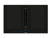 Siemens iQ700 EX807NX68E, Schwarz, Integriert, 80 cm, Zonen-Induktionskochfeld, Glaskeramik, 4 Zone(n) von Siemens