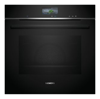 Siemens iQ700 Einbau-Dampfbackofen Schwarz, HS736G3B1 von Siemens