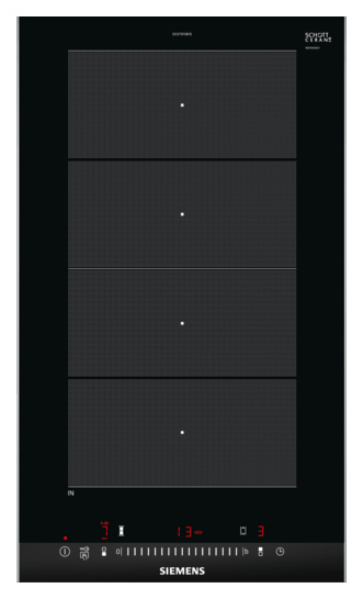 Siemens iQ700 Induktionskochfeld 30 cm EX375FXB1E Siemens iQ700 Induktionskochfeld 30 cm EX375FXB1E von Siemens