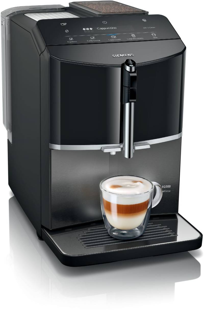 TF305EF9 EQ300 extraKlasse Kaffee-Vollautomat dark inox von Siemens