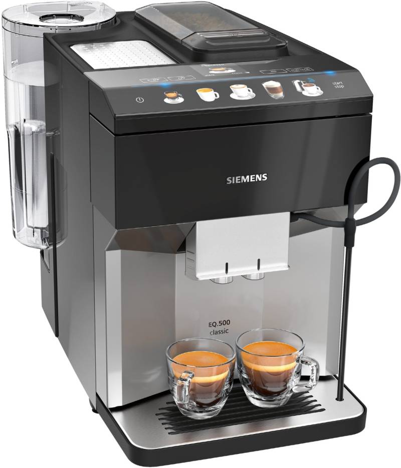 TP507DX4 EQ.500 classic Kaffee-Vollautomat grau von Siemens