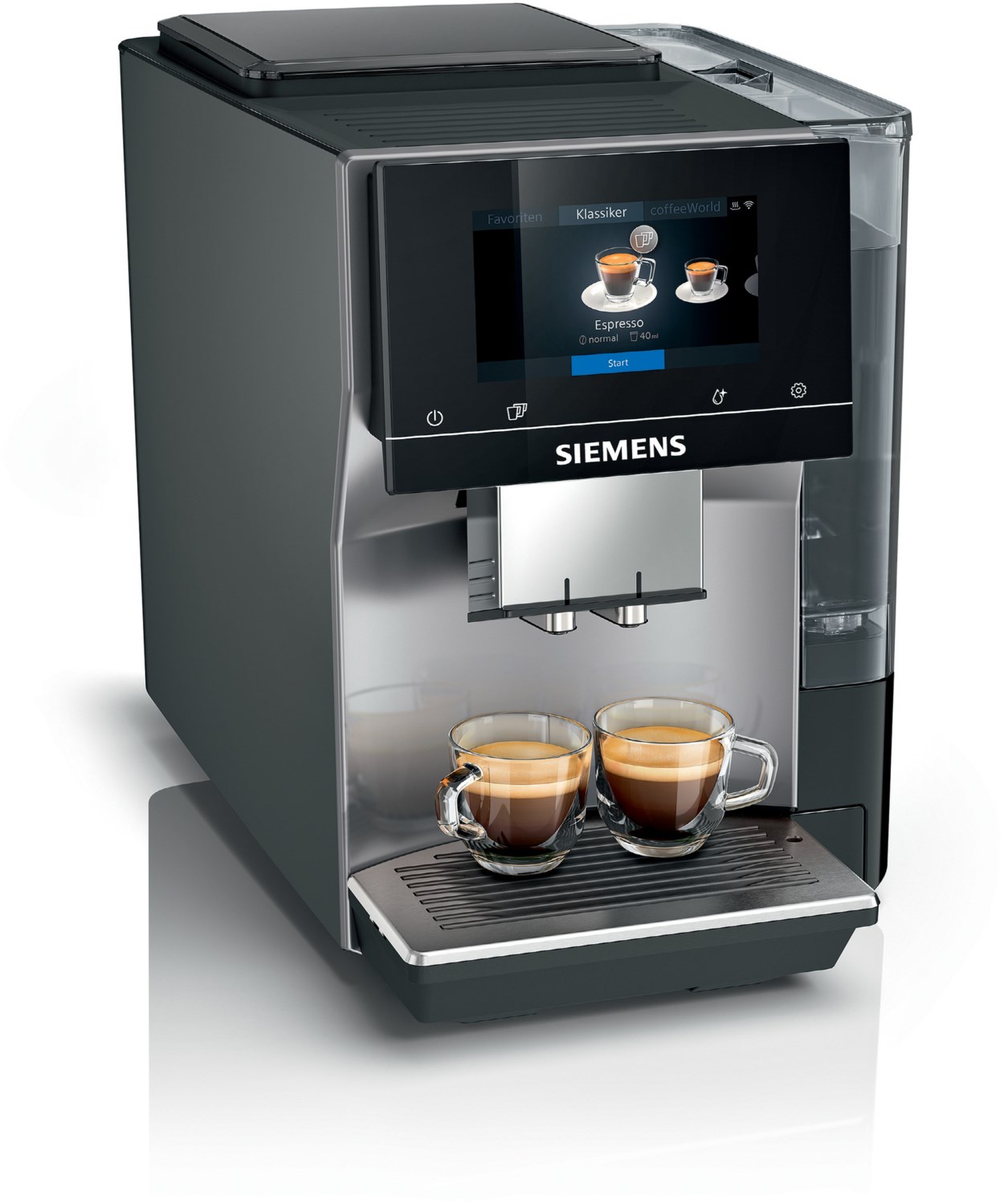 TP705D01 Kaffee-Vollautomat grau/silber TP705D01 Kaffee-Vollautomat grau/silber von Siemens