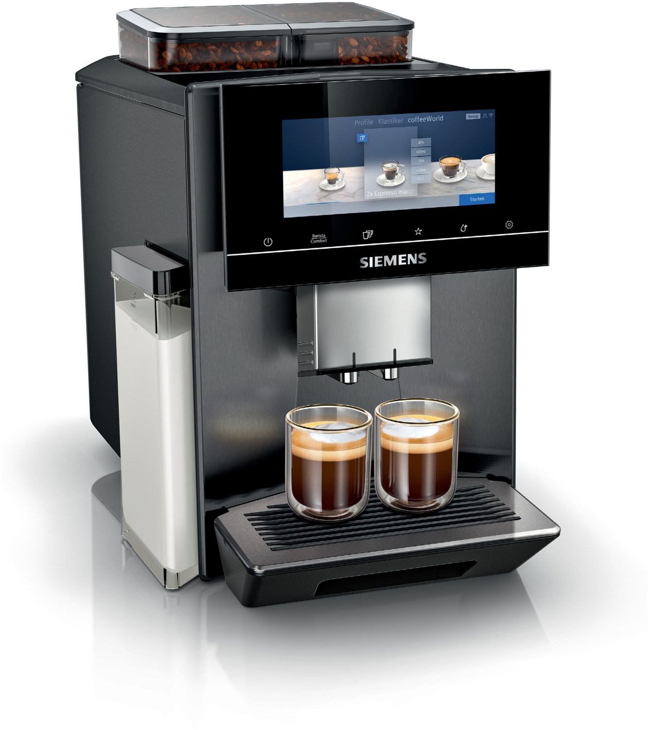 TQ907DF5 Kaffee-Vollautomat dark inox von Siemens