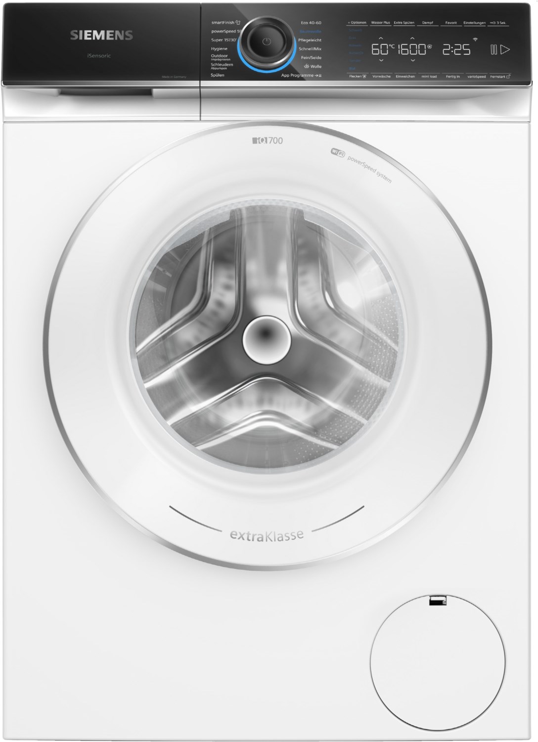 WG56B2091 Stand-Waschmaschine-Frontlader weiss / A WG56B2091 Stand-Waschmaschine-Frontlader weiss / A von Siemens
