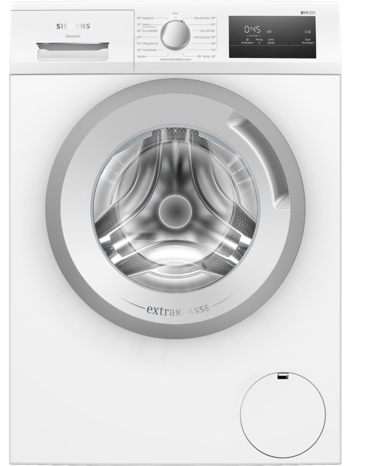 WM14N093 Stand-Waschmaschine-Frontlader weiß / B von Siemens