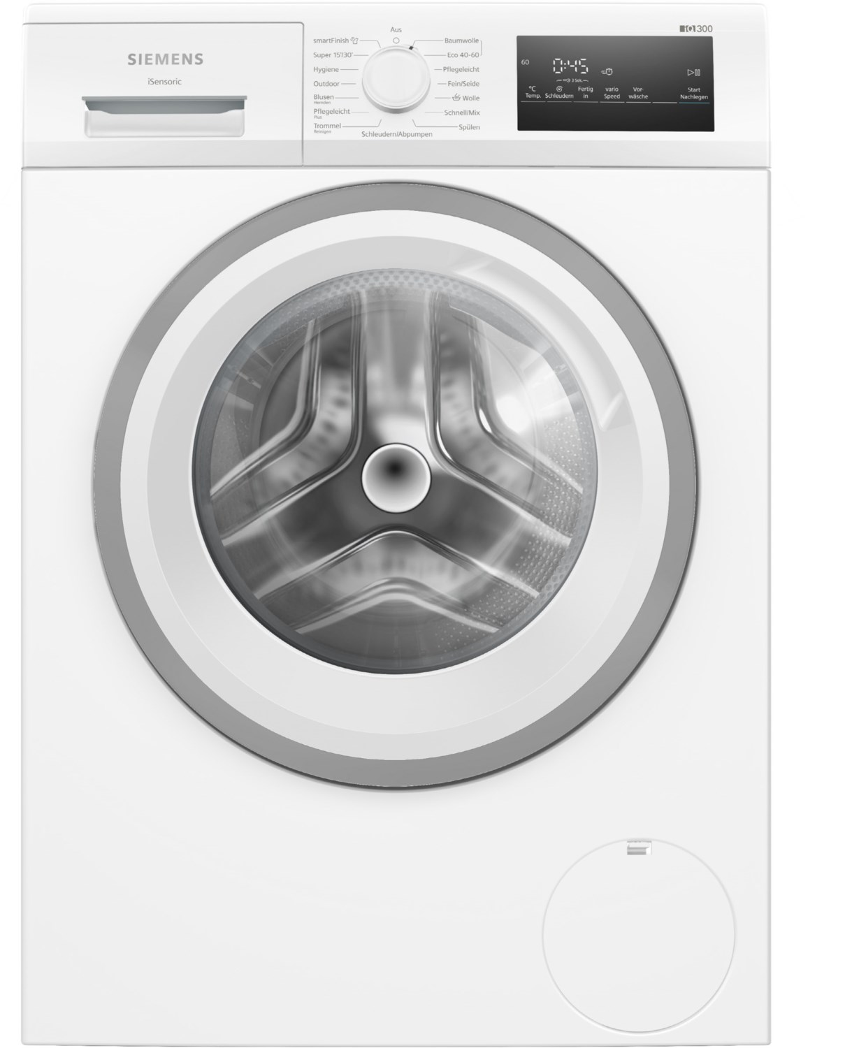 WM14N127 Stand-Waschmaschine-Frontlader weiß / A von Siemens
