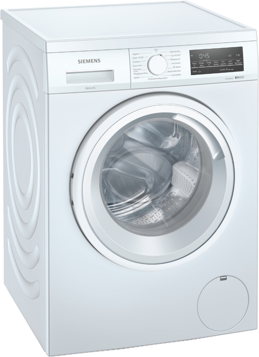 WU14UT21 Stand-Waschmaschine-Frontlader weiß / A von Siemens