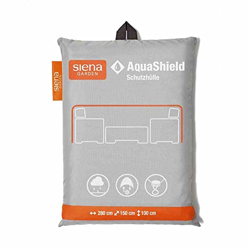 Siena Garden AquaShield Sitzgruppenhülle 280x150xH100 cm, Grau von Siena Garden