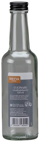 Siena HOME Gradhalsflasche Cucinare 250 ml, 12er von Siena HOME