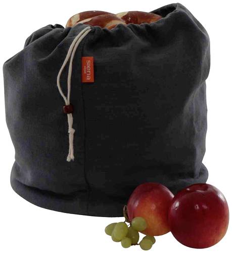 Siena HOME M85509 Brotbeutel Micaela 25cmx30cm grau von Siena HOME