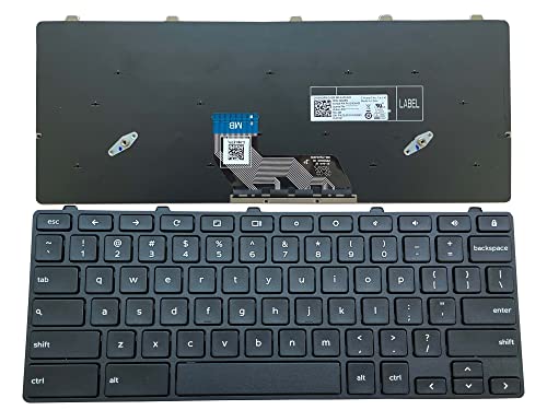 Tastatur für Dell Chromebook 13 3380 11 3180 3189 Touch 3181 2in1 Touch Lock Button HNXPM 0HNXPM 05XVF4 00D2DTUS Layout von Sierra Blackmon