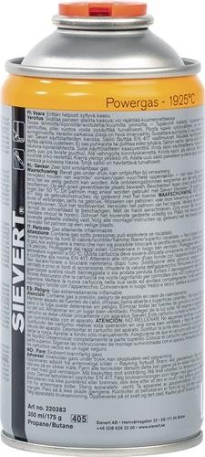 Sievert Schraubkartusche Powergas 2203 175g 300 ml 1925GradC 220383 Sievert Schraubkartusche Powergas 2203 175g 300 ml 1925GradC 220383 von Sievert