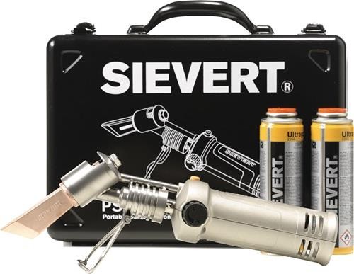 Sievert Weichlötkolbenset PSI 3380 Schraubkartusche m.Zub.u.Kupferstück 338093 von Sievert