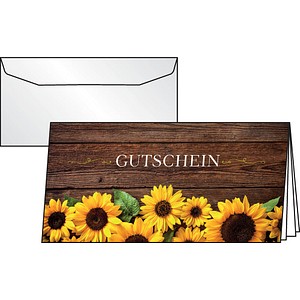 10 SIGEL Gutscheine Sunfield DIN lang 10 SIGEL Gutscheine Sunfield DIN lang von Sigel