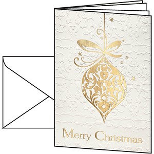 10 SIGEL Weihnachtskarten Golden Fantasy DIN A6 10 SIGEL Weihnachtskarten Golden Fantasy DIN A6 von Sigel