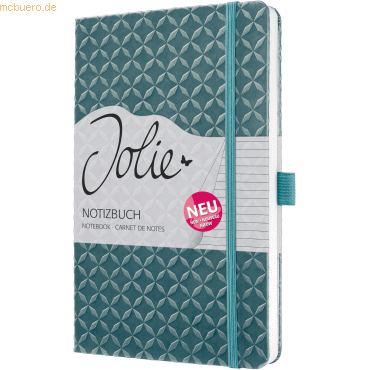 2 x Sigel Notizbuch Jolie Hardcover ca. A5 ocean blue 174 Seiten linie 2 x Sigel Notizbuch Jolie Hardcover ca. A5 ocean blue 174 Seiten linie von Sigel