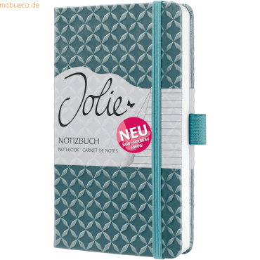 2 x Sigel Notizbuch Jolie Hardcover ca. A6 ocean blue 174 Seiten linie 2 x Sigel Notizbuch Jolie Hardcover ca. A6 ocean blue 174 Seiten linie von Sigel