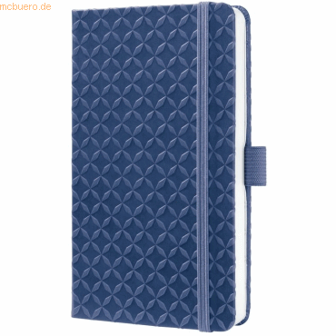 2 x Sigel Notizbuch Jolie ca. A6 liniert Hardcover Indigo Blue von Sigel