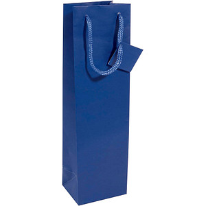 5 SIGEL Flaschenbeutel blau 10,0 x 35,0 cm 5 SIGEL Flaschenbeutel blau 10,0 x 35,0 cm von Sigel