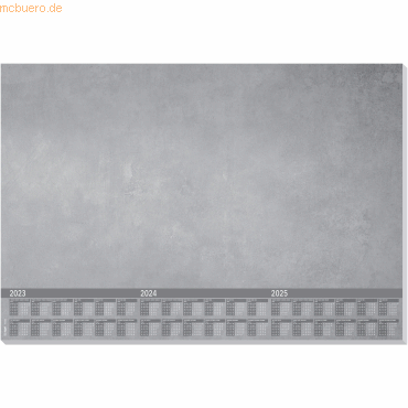5 x Sigel Schreibunterlage Just Concrete 3-Jahres-Kalendarium 595x410m von Sigel