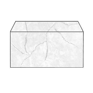 50 SIGEL Motivbriefumschläge Granit DIN lang ohne Fenster von Sigel