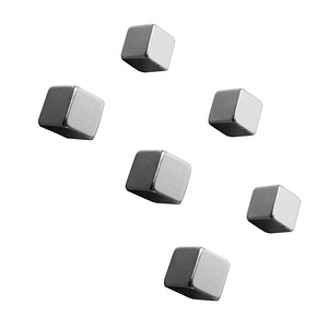 SIGEL C5 Strong Magnete silber, Metall 1,0 x 1,0 x 1,0 cm, 6 St. SIGEL C5 Strong Magnete silber, Metall 1,0 x 1,0 x 1,0 cm, 6 St. von Sigel