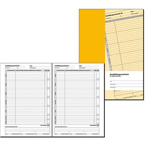 SIGEL Ausbildungsnachweis, tägliche Eintragungen Formularbuch AW480 von Sigel