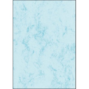 SIGEL Briefpapier Marmor blau DIN A4 200 g/qm 50 St. von Sigel