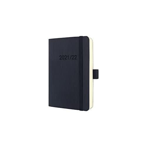 SIGEL C2207 Terminplaner Wochenkalender 2021/2022 - ca. A6 - schwarz - Softcover - 240 Seiten - Gummiband, Stiftschlaufe, Archivtasche - PEFC-zertifiziert - 18-Monatskalender - Conceptum SIGEL C2207 Terminplaner Wochenkalender 2021/2022 - ca. A6 - schwarz - Softcover - 240 Seiten - Gummiband, Stiftschlaufe, Archivtasche - PEFC-zertifiziert - 18-Monatskalender - Conceptum von Sigel