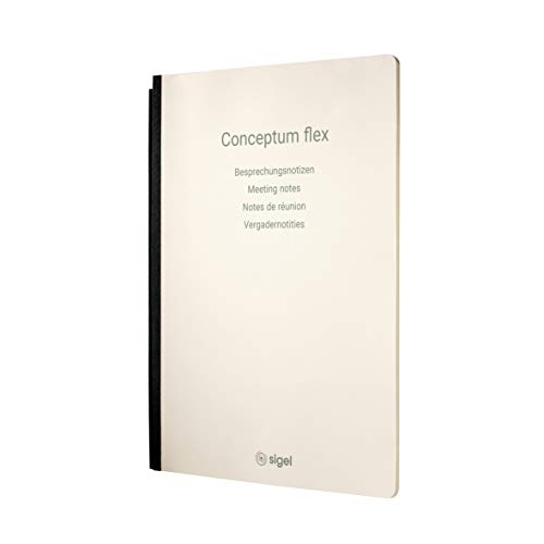SIGEL CF222 Heft Besprechungsnotizen, DIN A4 - für Business Notiersystem Conceptum flex, aus nachhaltigem Papier SIGEL CF222 Heft Besprechungsnotizen, DIN A4 - für Business Notiersystem Conceptum flex, aus nachhaltigem Papier von Sigel