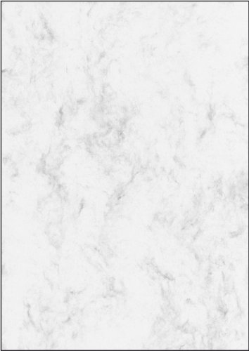 SIGEL DP183 Hochwertiges Marmor-Papier grau, A4, 25 Blatt, Motiv beidseitig, 90 g, Briefpapier, Speisekarte, aus nachhaltigem Papier SIGEL DP183 Hochwertiges Marmor-Papier grau, A4, 25 Blatt, Motiv beidseitig, 90 g, Briefpapier, Speisekarte, aus nachhaltigem Papier von Sigel