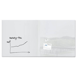 SIGEL Glas-Magnettafel Artverum 200,0 x 100,0 cm super-weiß SIGEL Glas-Magnettafel Artverum 200,0 x 100,0 cm super-weiß von Sigel