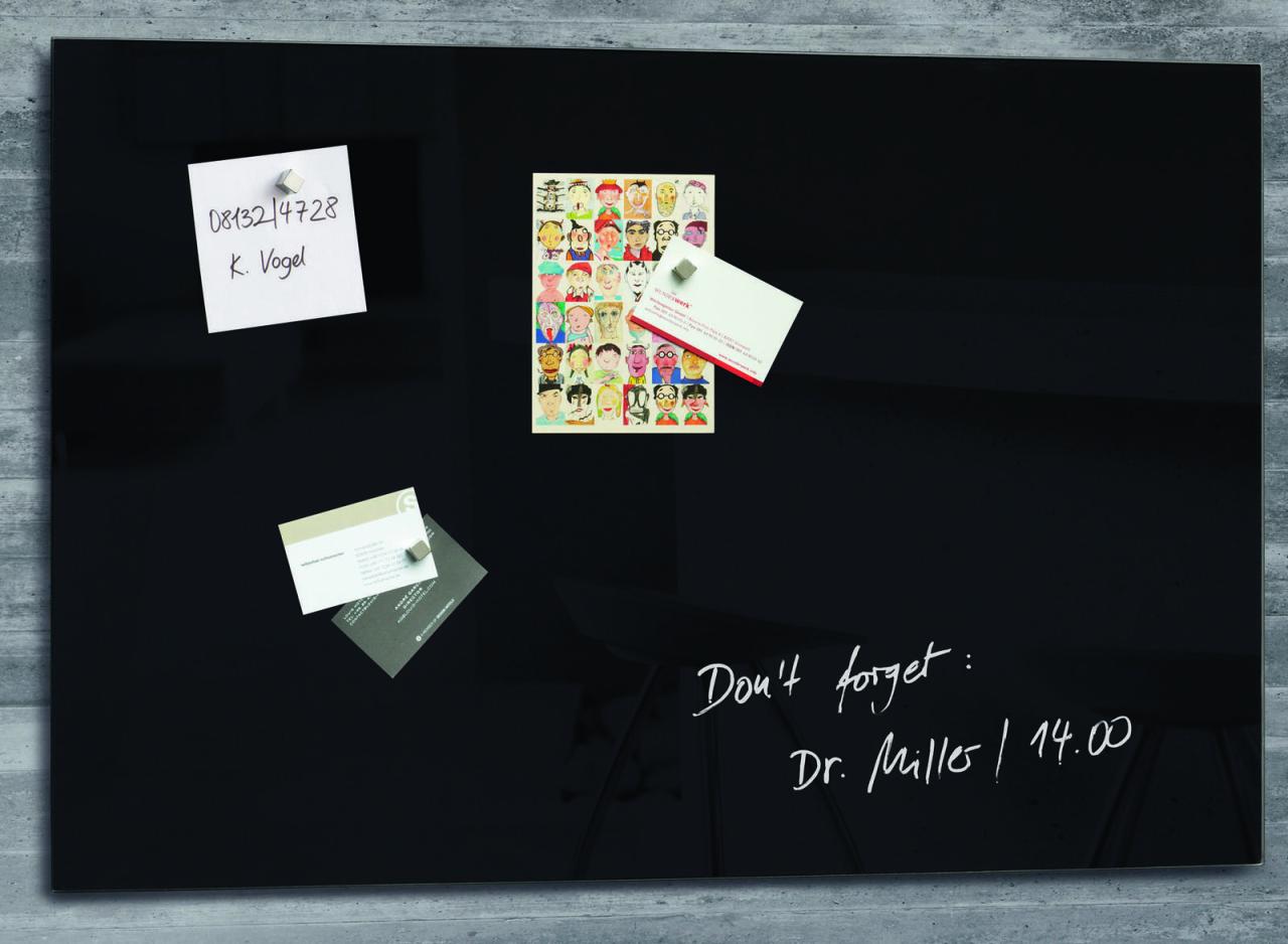 SIGEL Glas-Magnettafel artverum® 60,0 x 40,0 cm schwarz SIGEL Glas-Magnettafel artverum® 60,0 x 40,0 cm schwarz von Sigel
