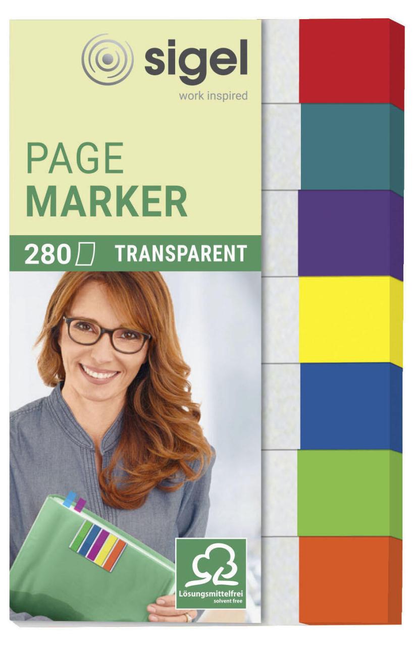 SIGEL transparent Haftmarker 1,2 x 5,0 cm SIGEL transparent Haftmarker 1,2 x 5,0 cm von Sigel