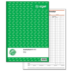SIGEL Inventurbuch IN415 von Sigel