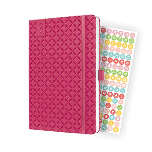 SIGEL J2105 Wochenkalender Jolie 2022 - ca. A5 - pink - Hardcover - 174 Seiten - mit fröhlichem Kalendarium, vielen Infos und praktischen Stickern - FSC-zertifiziert - Terminplaner SIGEL J2105 Wochenkalender Jolie 2022 - ca. A5 - pink - Hardcover - 174 Seiten - mit fröhlichem Kalendarium, vielen Infos und praktischen Stickern - FSC-zertifiziert - Terminplaner von Sigel