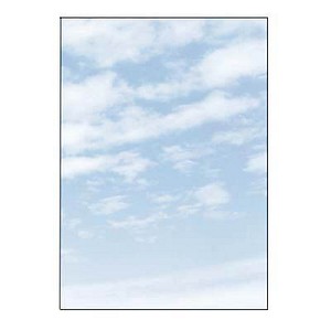 SIGEL Motivpapier Clouds Motiv DIN A4 90 g/qm 100 Blatt von Sigel