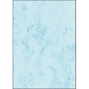 SIGEL Motivpapier Marmor blau DIN A4 90 g/qm 100 St. von Sigel